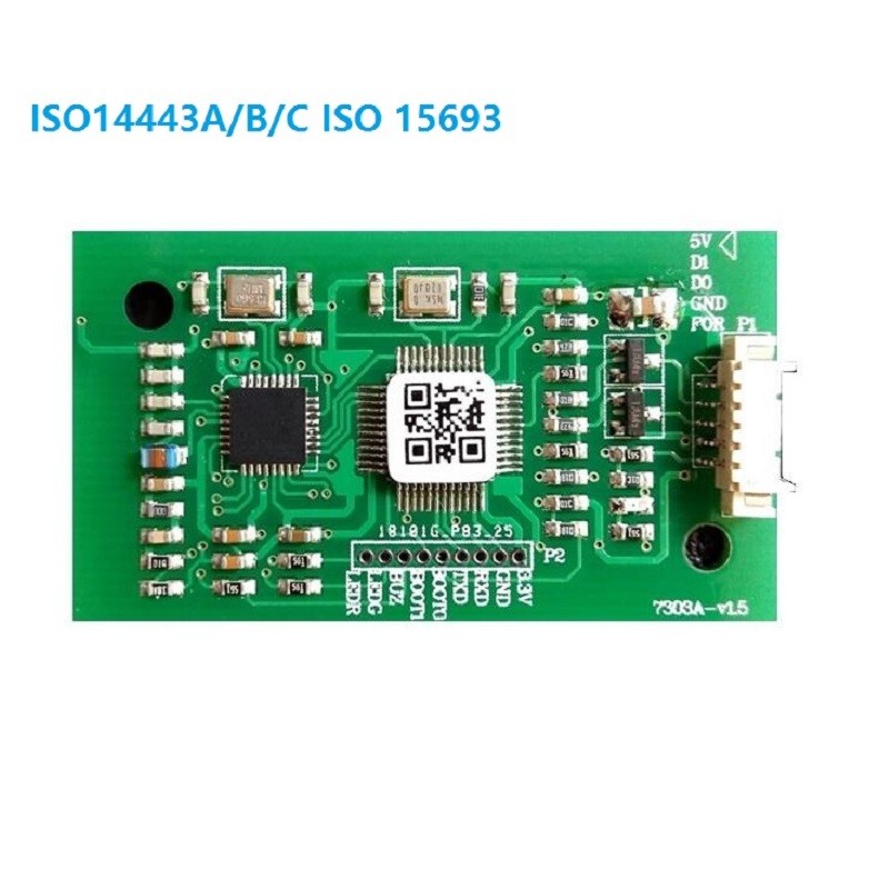 Embedded 13.56mhz ISO14443A/B/C ISO15693 iClass card reader module